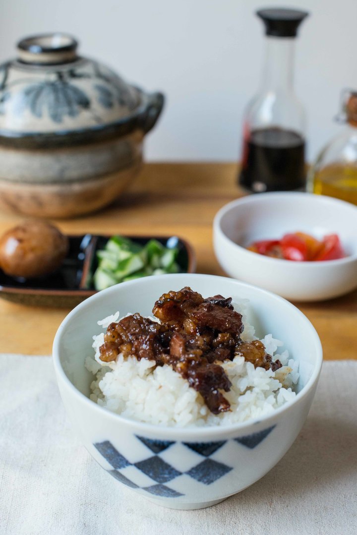 媽媽味油蔥滷肉飯